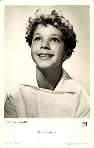 Ak Schauspieler Michael Ande, Portrait