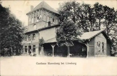 Ak Hasenburg Lüneburg in Niedersachsen, Gasthaus