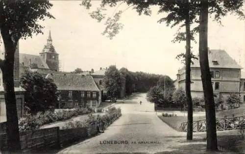 Ak Lüneburg in Niedersachsen, Am Graalwall