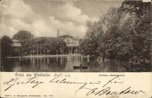 Ak Wiesbaden in Hessen, Kurhaus