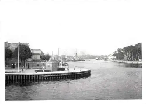 Foto Kaliningrad Königsberg Ostpreußen, Flusspartie, 1937