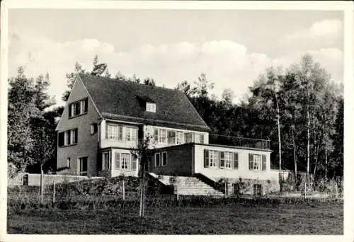 Ak Sankt Goarshausen am Rhein, Jagdhaus Weisel