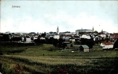 Ak Schleiz im Vogtland Thüringen, Gesamtansicht