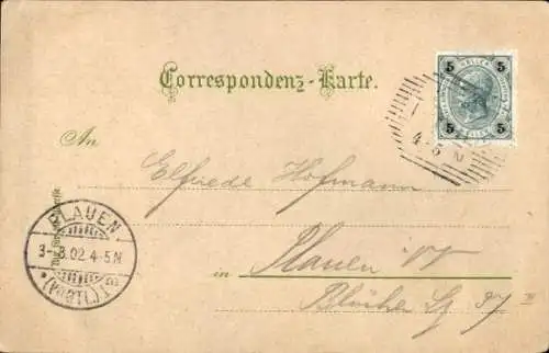 Litho Bad Ischl in Oberösterreich, Gesamtansicht