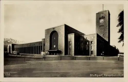 Ak Stuttgart in Württemberg, Hauptbahnhof