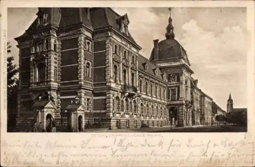 Ak Dessau in Sachsen Anhalt, Erbprinzliches Palais