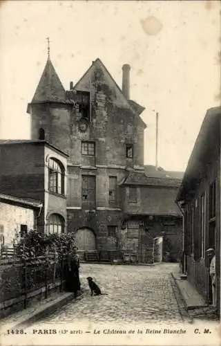 Ak Paris 13., Chateau de la Reine Blanche