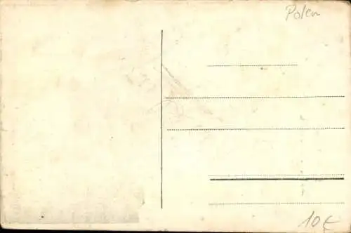 Ak Częstochowa Tschenstochau Schlesien, Reichsbank, Kommandantur