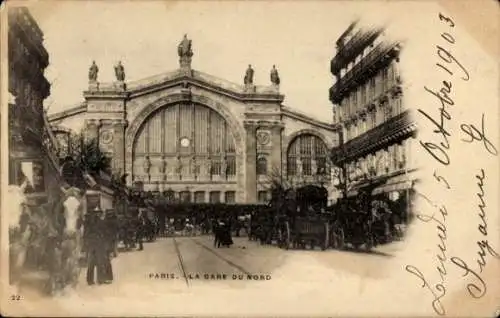 Ak Paris X, Gare du Nord