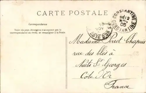 Ak Constantine, Algerien, Das Theater