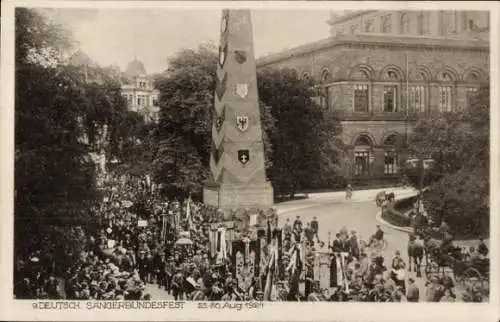 Ak Hannover in Niedersachsen, 9. Deutsches Sängerbundesfest 1924