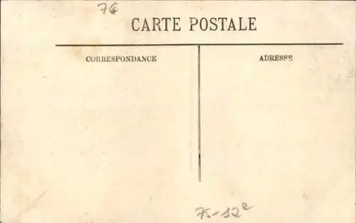 Ak Paris XII, rue de Lyon, Überschwemmungen Januar 1910