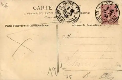 Ak Paris XII, Gare de Lyon