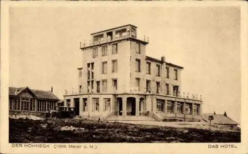 Ak Le Hohneck Lothringen Vosges, Hotel