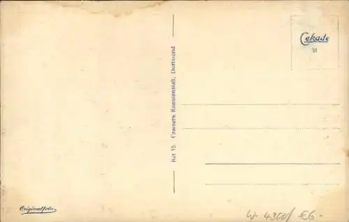 Ak Kettwig Essen im Ruhrgebiet, Totalansicht