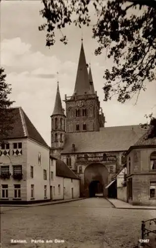 Ak Xanten am Niederrhein, Partie am Dom