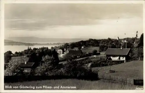 Ak Güntering Seefeld am Pilsensee Oberbayern, Pilsensee, Ammersee
