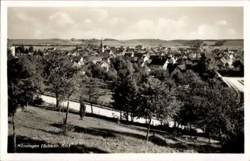 Ak Münsingen in Württemberg, Gesamtansicht