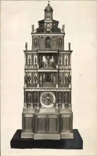 Ak Goslar am Harz, die alte Goslarer Kunst-Uhr