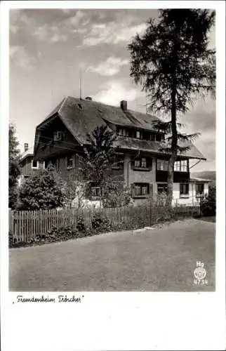 Ak Hinterzarten im Schwarzwald, Fremdenheim Tröscher