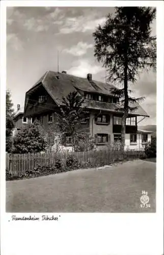 Ak Hinterzarten im Schwarzwald, Fremdenheim Tröscher