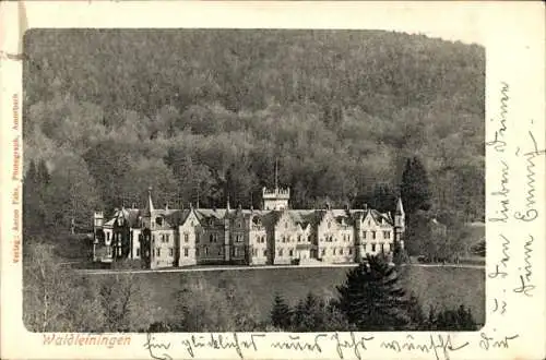 Ak Waldleiningen in der Pfalz, Schloss