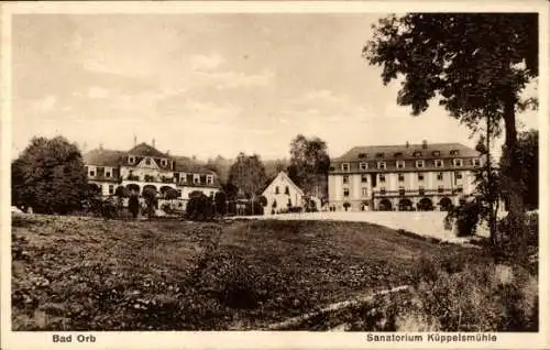 Ak Bad Orb im Spessart Hessen, Sanatorium Küppelsmühle