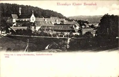 Ak Bronnbach Reicholzheim Wertheim im Main Tauber Kreis, ehemaliges Kloster