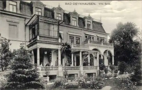 Ak Bad Oeynhausen in Westfalen, Villa Geist