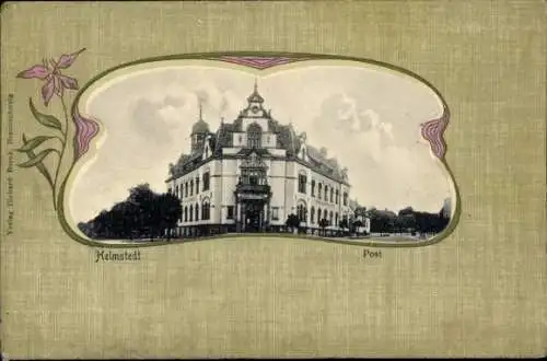 Passepartout Ak Helmstedt in Niedersachsen, Post