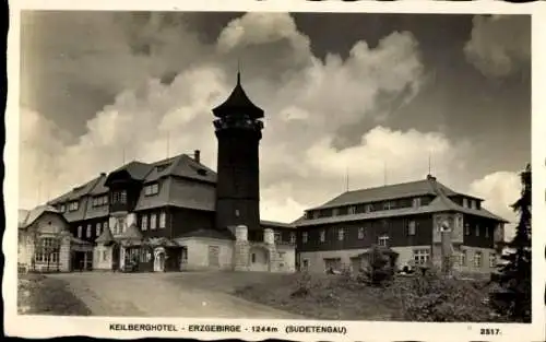 Ak Klínovec Keilberg Erzgebirge Region Karlsbad, Keilberghotel