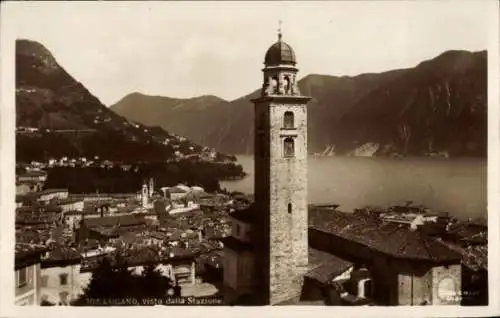 Ak Lugano Kanton Tessin Schweiz, Blick auf die Kirche