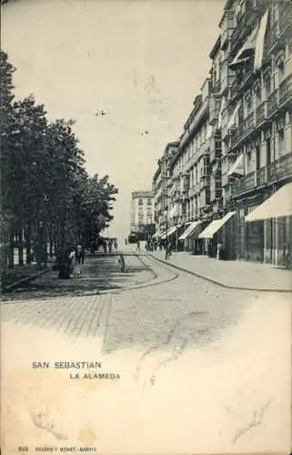 Ak San Sebastián Baskenland, La Alameda