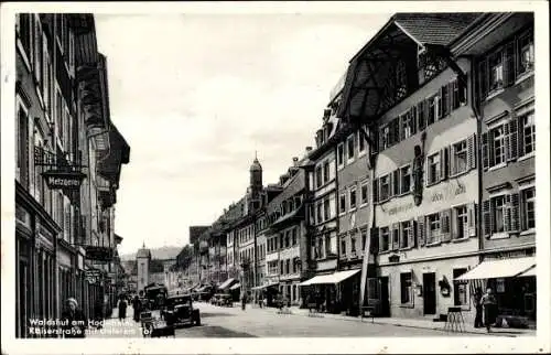 Ak Waldshut Tiengen am Hochrhein, Kaisertsraße, Unteres Tor