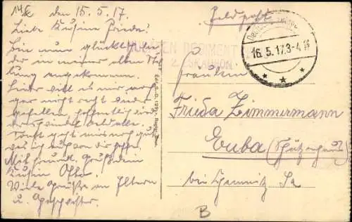 Ak Messines Mesen Westflandern, Rue des Chaudrons, Ketelsstraat