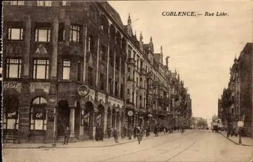 Ak Koblenz in Rheinland Pfalz, Löhr-Straße