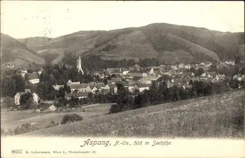 Ak Aspang Niederösterreich, Gesamtansicht