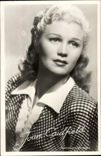 Ak Schauspielerin Joan Caulfield, Portrait