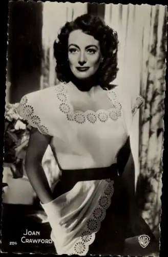 Ak Schauspielerin Joan Crawford, Portrait