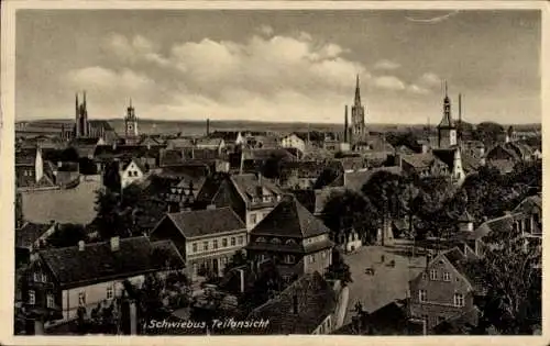 Ak Świebodzin Schwiebus Ostbrandenburg, Teilansicht