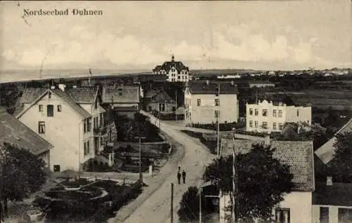 Ak Nordseebad Duhnen Cuxhaven, Teilansicht