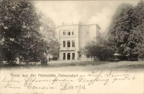 Ak Heinersdorf Großbeeren in Brandenburg, Heimstätte Heinersdorf