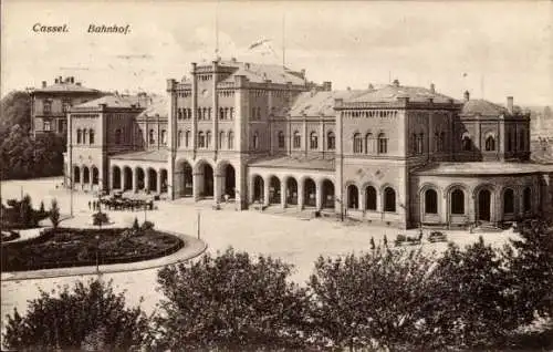 Ak Kassel in Hessen, Bahnhof