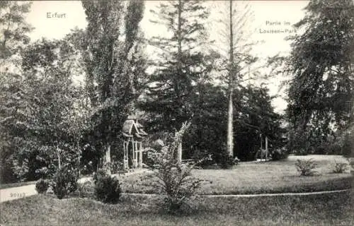 Ak Erfurt in Thüringen, Louisenpark