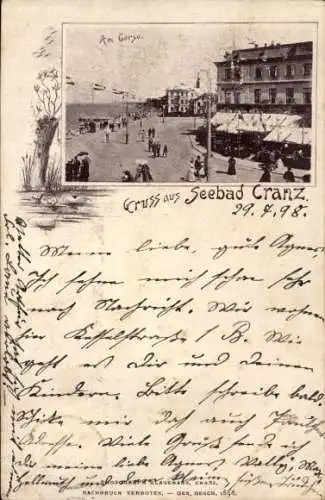 Ak Selenogradsk Ostseebad Cranz Ostpreußen, Am Corso