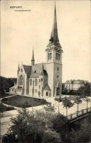 Ak Erfurt in Thüringen, Thomaskirche