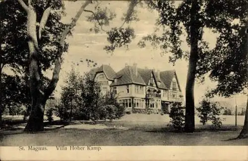 Ak St Magnus Burglesum Hansestadt Bremen, Villa Hoher Kamp
