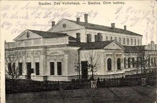Ak Siedlce Siedlec Polen, Dom ludowy