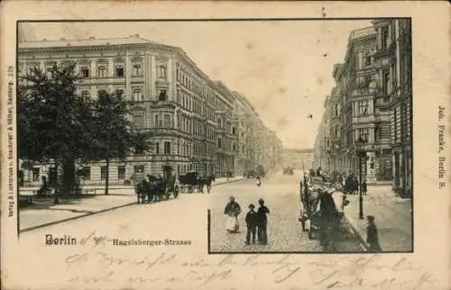Ak Berlin Kreuzberg, Hagelbergerstraße