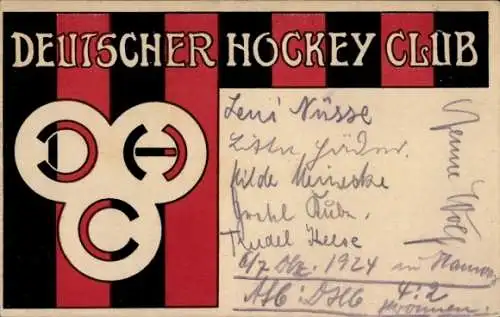 Ak Deutscher Hockey Club, DHC